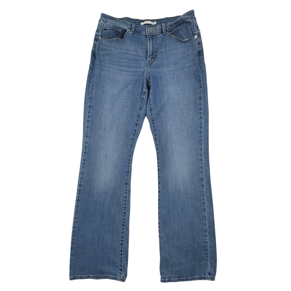 Levi’s Classic Boot Mid Rise Jeans Women's  10 M Blue Stretch Denim